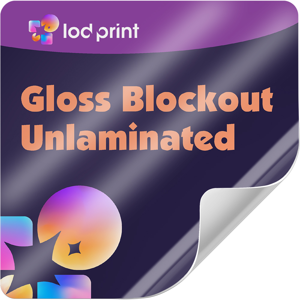 Blockout Sticker (Gloss Finish)