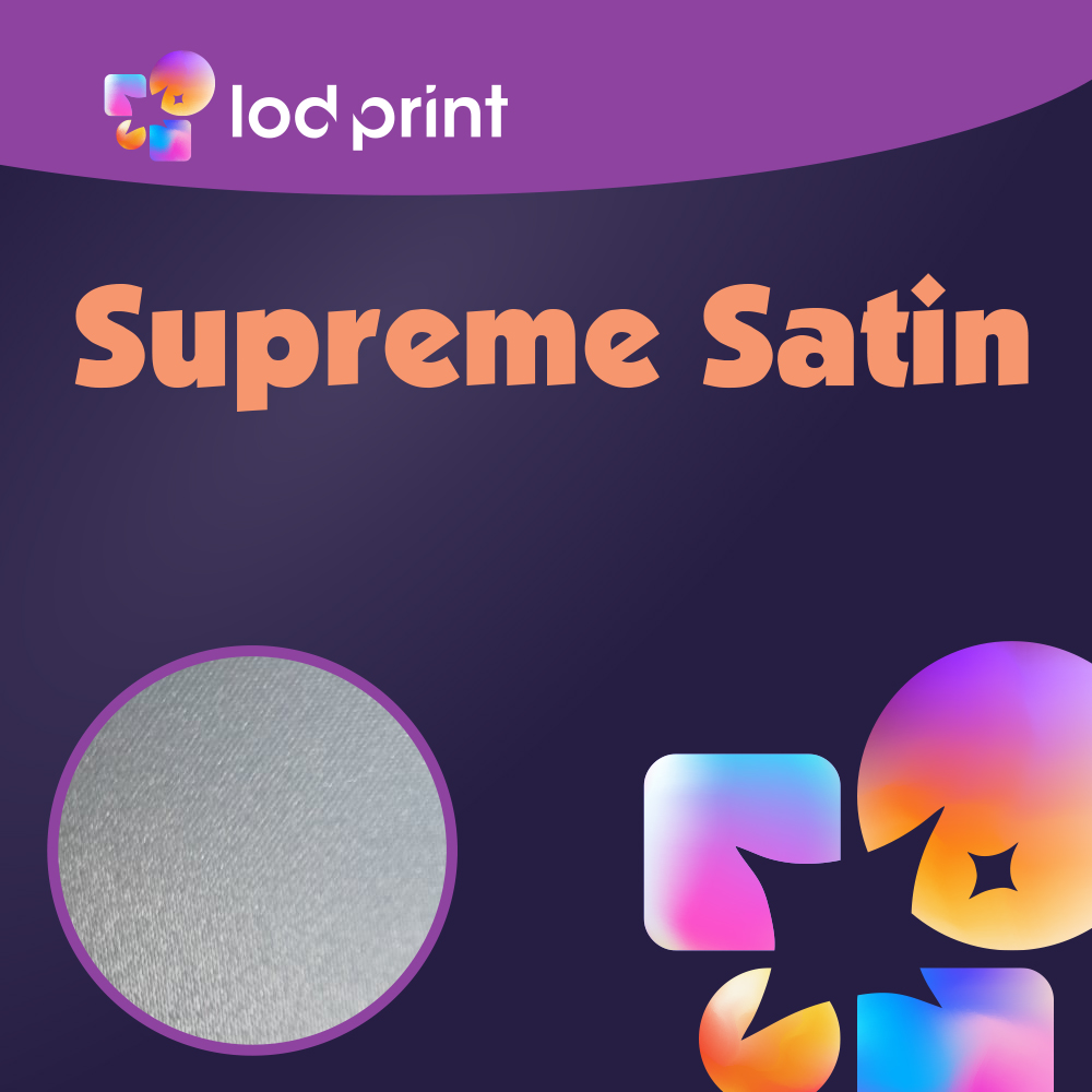 Fabric Banner - Supreme Satin