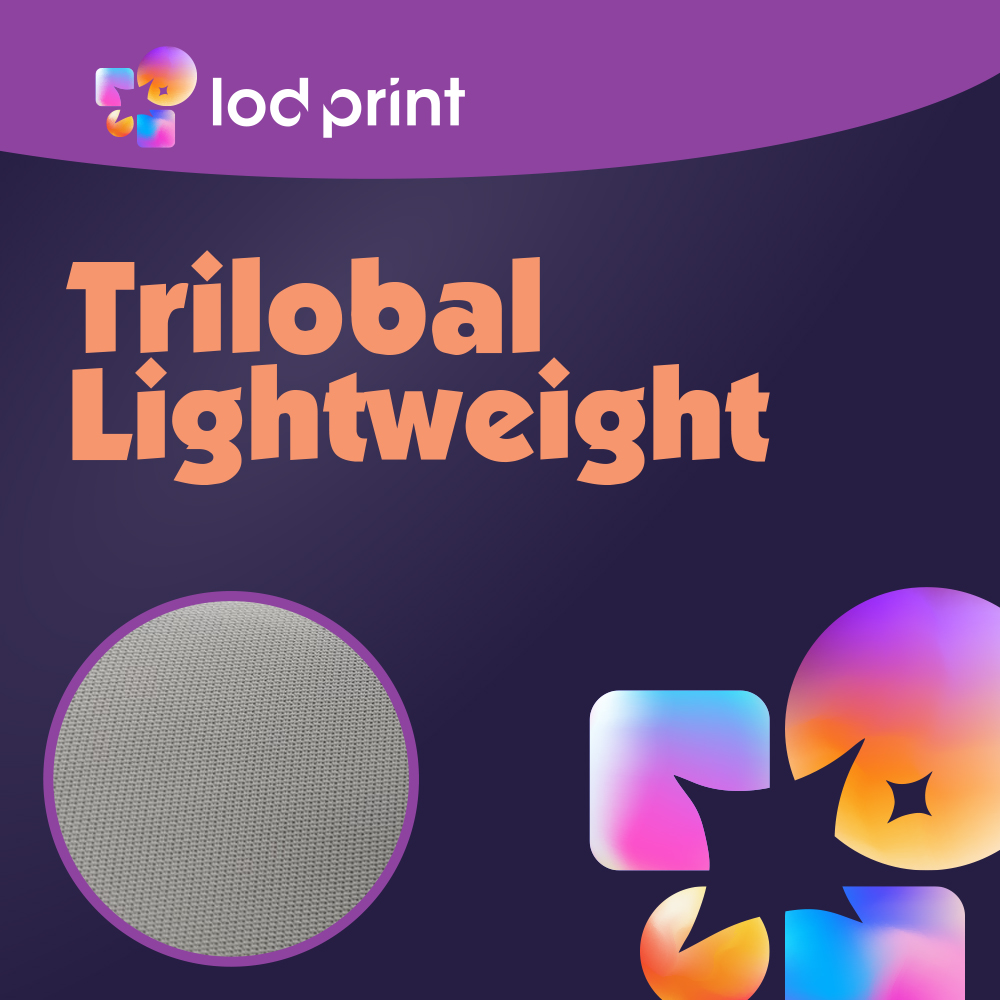 Fabric Banner - Trilobal Lightweight